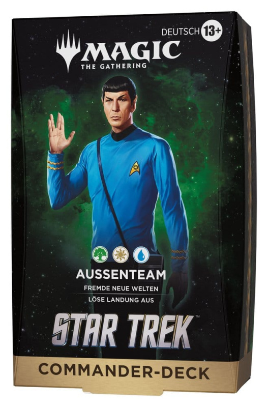 Magic the Gathering Star Trek Commander Decks Case (4) german 2
