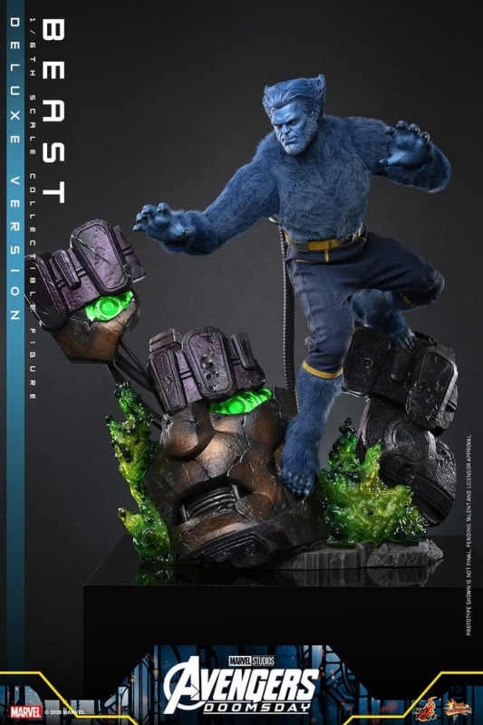 Marvel X-Men Movie Masterpiece Action Figure 1/6 Beast (Deluxe Version) 33 cm 9