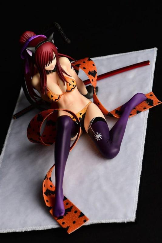 Fairy Tail Statue 1/6 Erza Scarlet - Halloween CAT Gravure_Style 13 cm