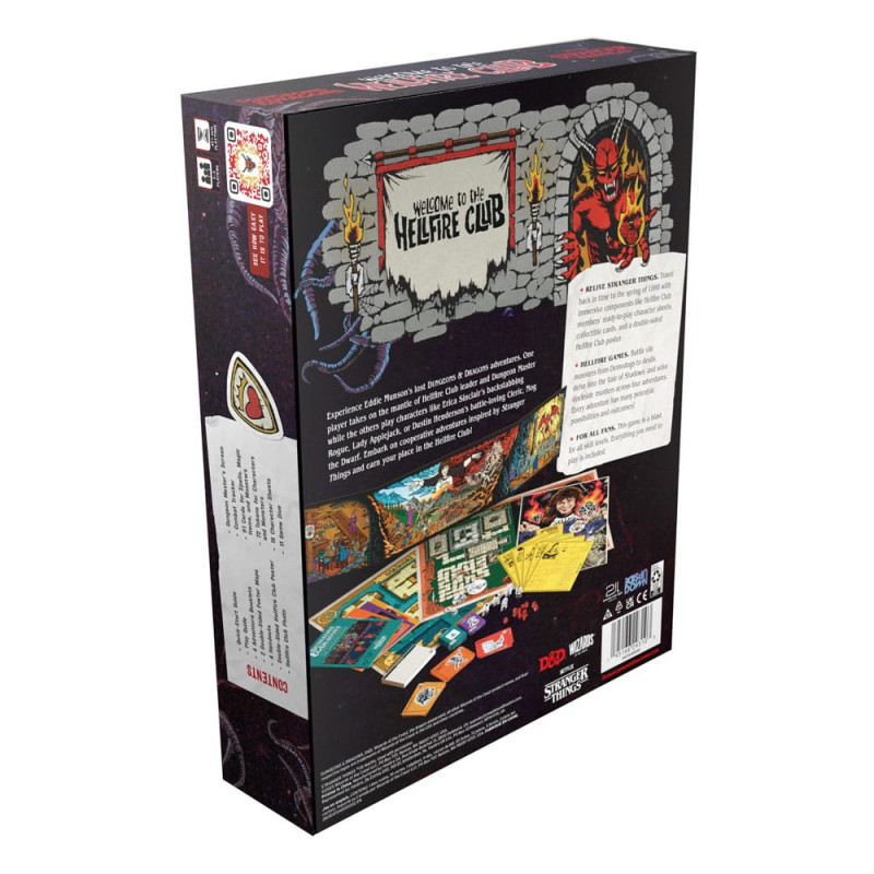 Dungeons & Dragons Board Game Stranger Things: Welcome to the Hellfire Club english 8