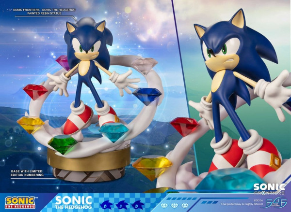 Sonic The Hedgehog Sonic Frontiers Resin Statue Sonic 42 cm 1