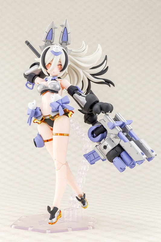 Megami Device Plastic Model Kit 1/1 Puni Mofu Gin Lang 16 cm 4
