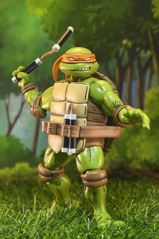 Teenage Mutant Ninja Turtles x Usagi Yojimbo Ultimate Action Figure Michelangelo 18 cm 11