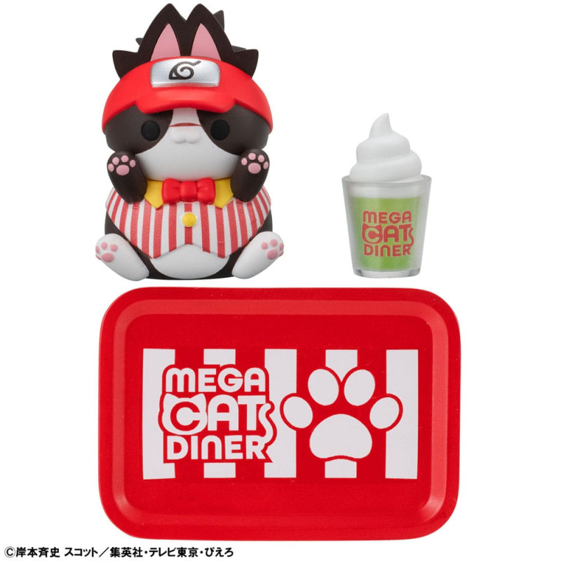 Naruto Shippuden Mega Cat Project Nyaruto! Trading Figures Mega Cat Diner 3 cm Assortment (6) 5