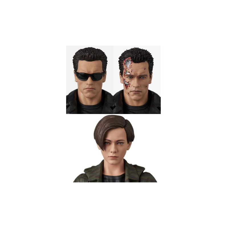 Terminator 2 MAFEX Action Figure T-800 (T2 Ver.) & John Connor 16 cm 12