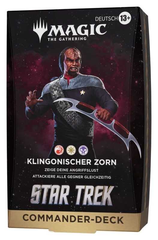 Magic the Gathering Star Trek Commander Decks Case (4) german 3