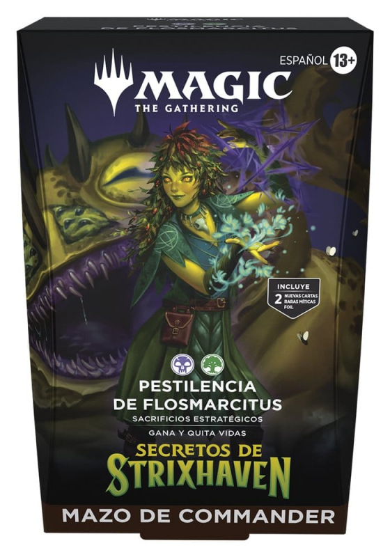Magic the Gathering Secretos de Strixhaven Commander Decks Case (5) spanish 8