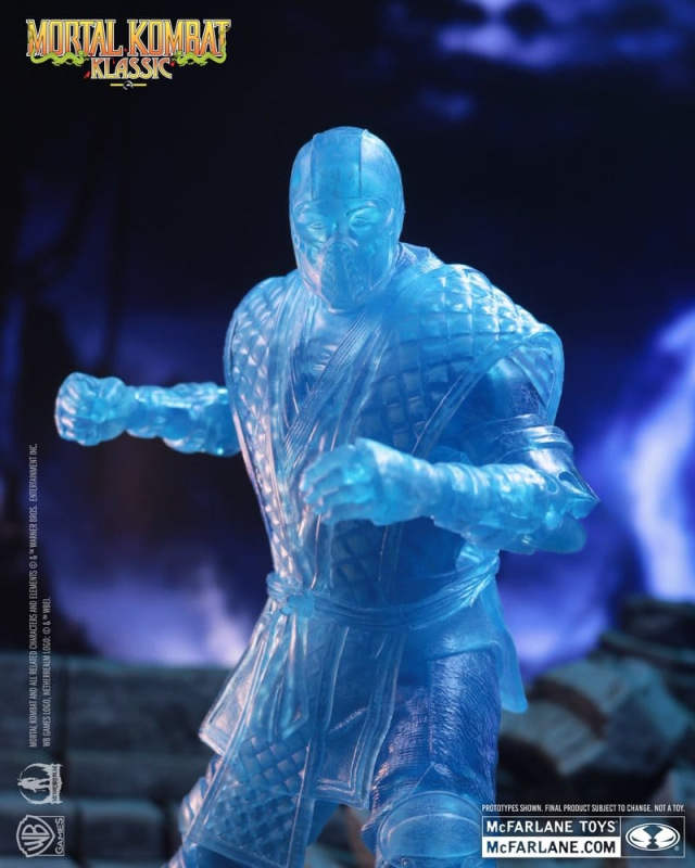 Mortal Kombat Klassic Action Figure Sub-Zero (Ice Clone) 18 cm 4