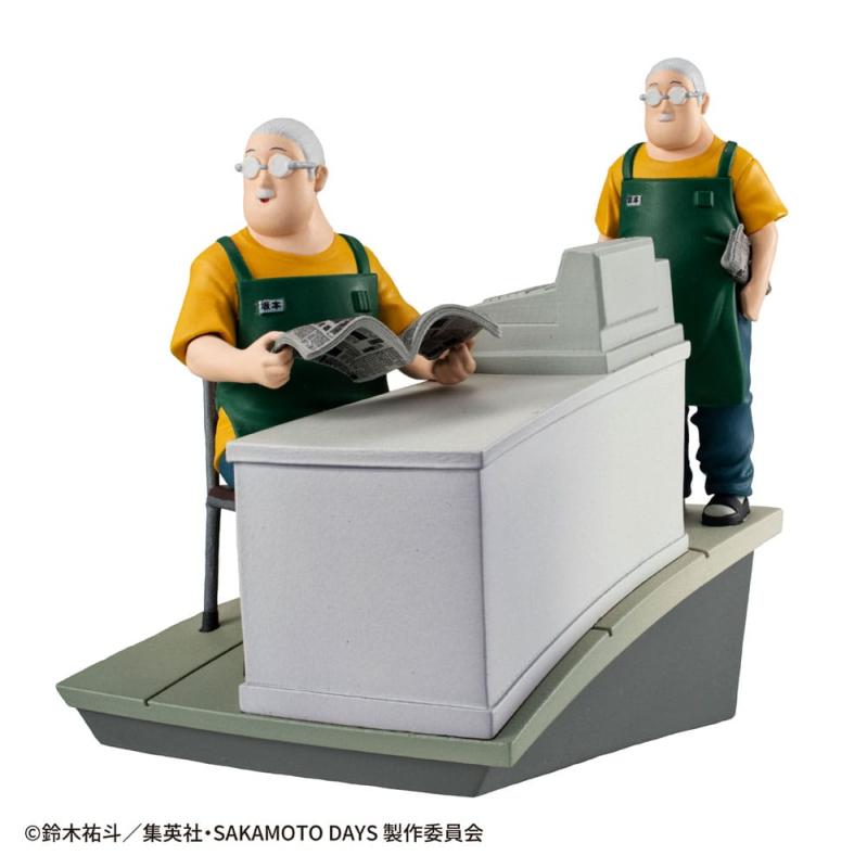 Sakamoto Days Petitrama EX Series Trading Figure 3-Set Cut Out Scenes Set 9 cm 4