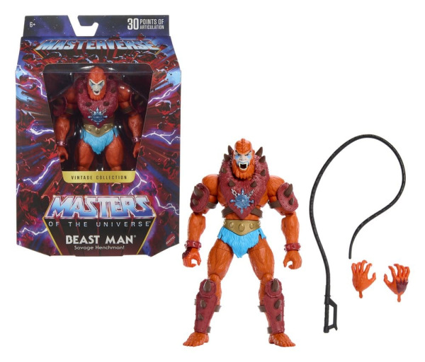 Masters of the Universe Masterverse Action Figure Vintage Collection: Beast Man 18 cm 1