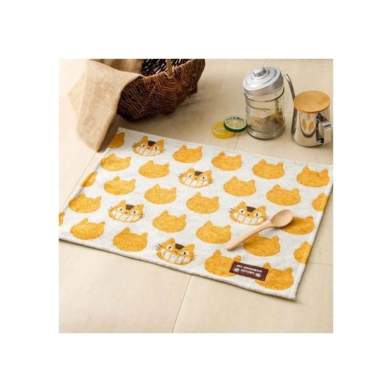 My Neighbor Totoro Cloth Lunch Napkin Catbus Shilouette