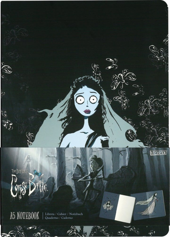 Corpse Bride Softcover Notebook Emily 21 cm 2