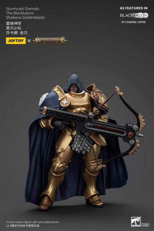 Warhammer Age of Sigmar Actionfigur Stormcast Eternals The Blacktalons Shakana Goldenblade 20 cm 2