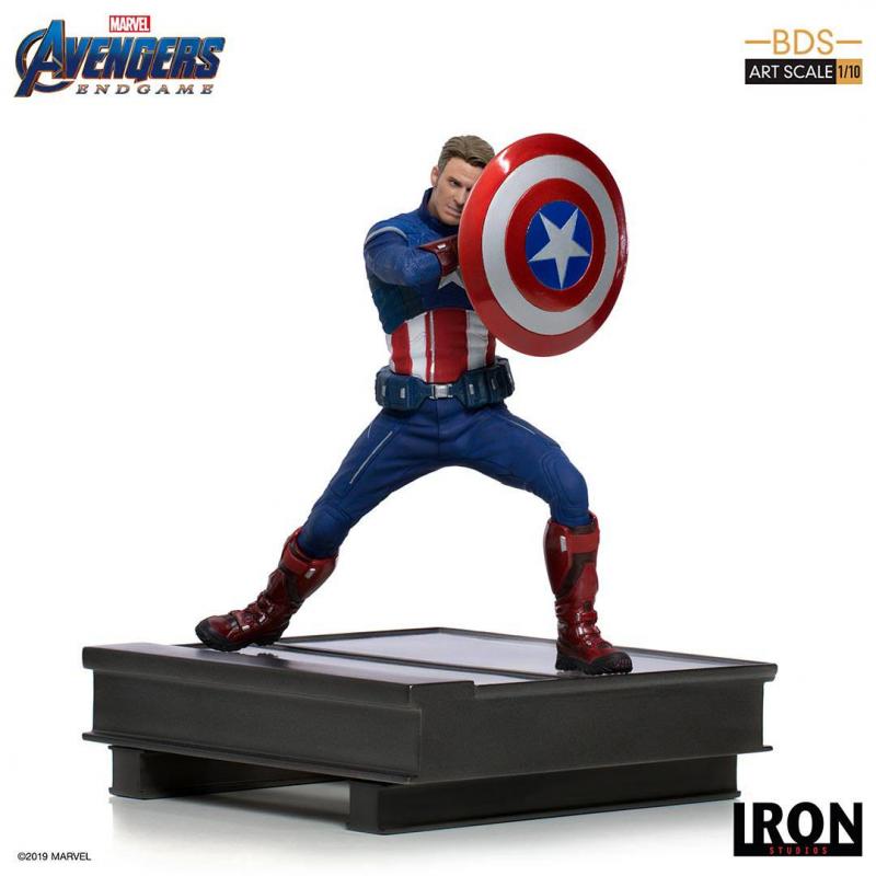 Avengers Endgame: Captain America - BDS Art Scale Statue 1/10 2023 19 cm - Iron Studios