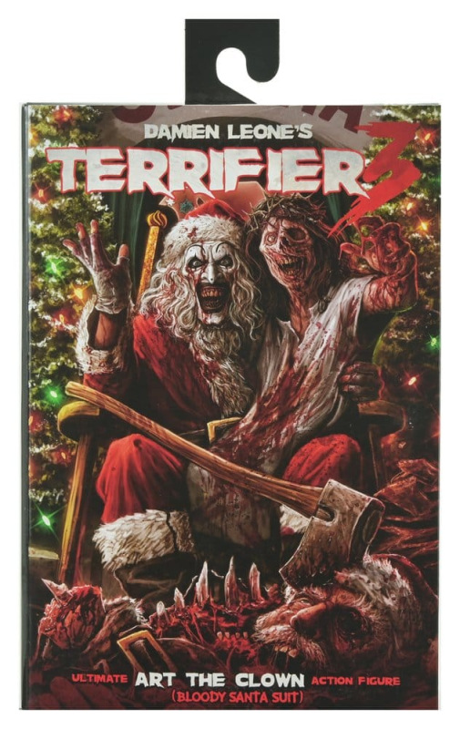 Terrifier 3 Action Figure Ultimate Santa Suit Art the Clown (Bloody Version) 18 cm 1
