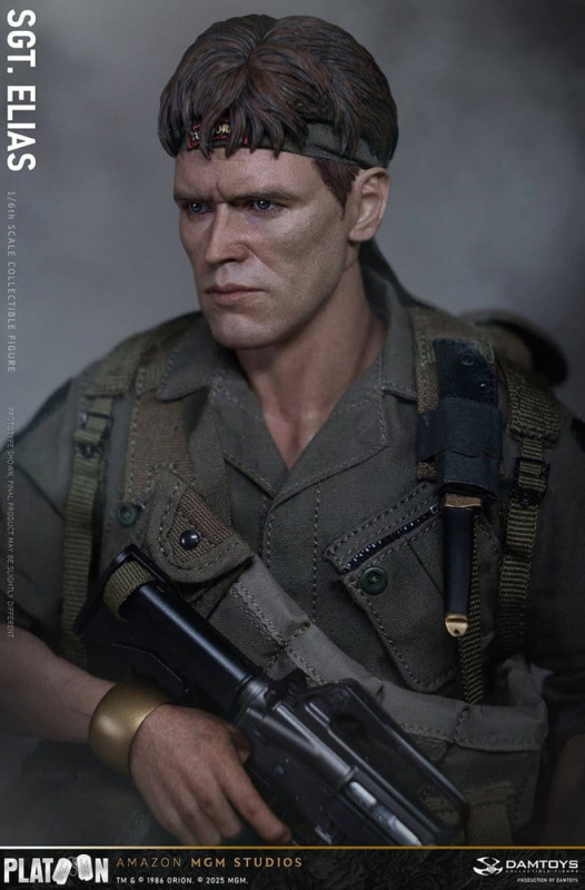 Platoon Action Figure 1/6 Sergeant Elias 30 cm 6
