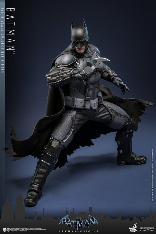 Batman Arkham Origins Videogame Masterpiece Action Figure 1/6 Batman 33 cm 4