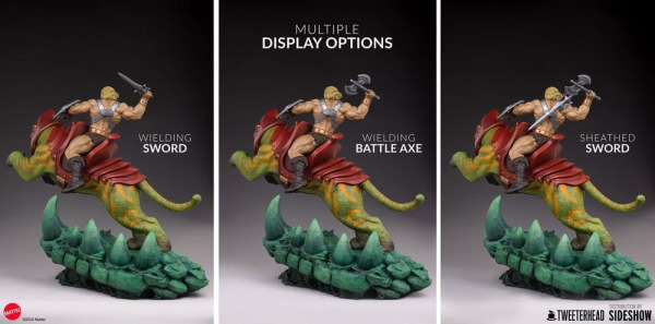 Masters of the Universe 1/4 Figure He-Man & Battle Cat 76 cm 9
