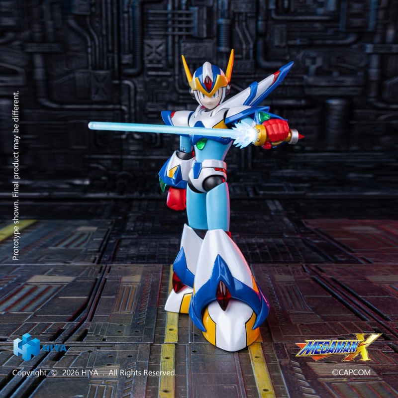 Mega Man X Exquisite Basic Series Actionfigur X Falcon Armor Version 15 cm 7