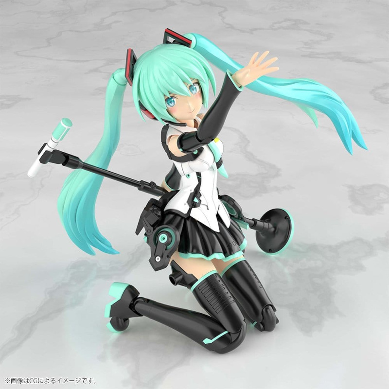 Frame Arms Girl Plastic Model Kit Grande Scale Frame Music Girl Hatsune Miku 25 cm 10