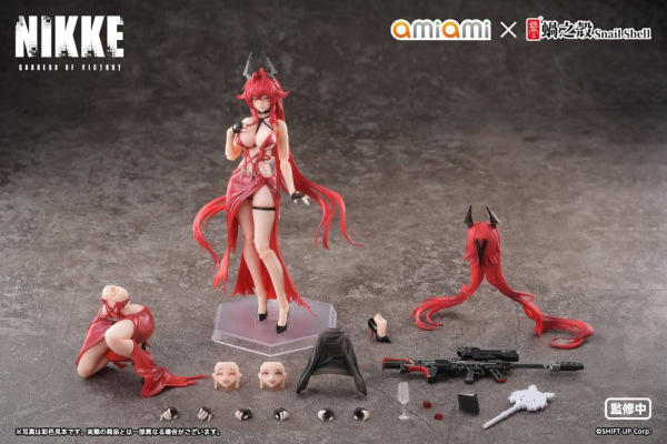 Goddess of Victory: Nikke Action Figure 1/12 Red Hood Nonsense Red 16 cm 12