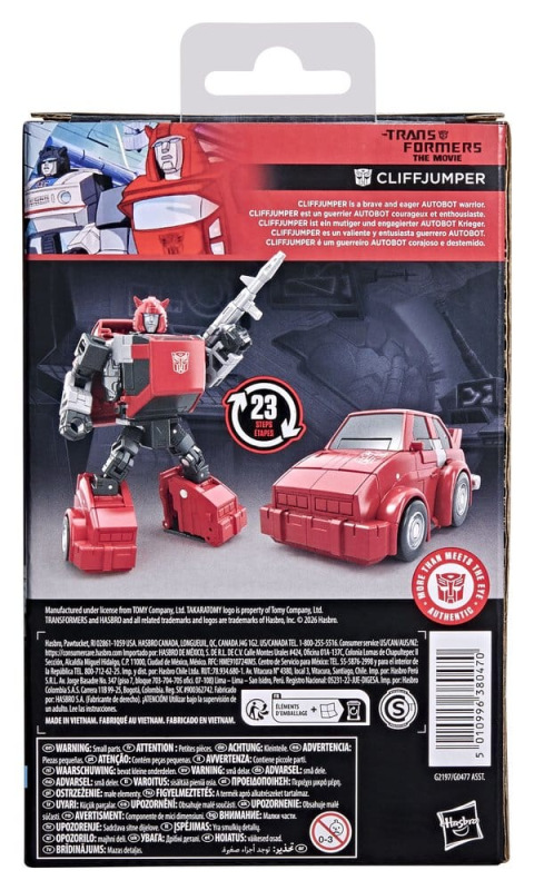 The Transformers: The Movie Studio Series Deluxe Class Action Figure Cliffjumper 10 cm 1