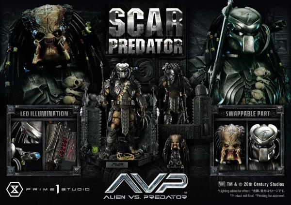 The Alien vs. Predator: Scar Predator 1/3 Museum Masterline Series Statue - P1