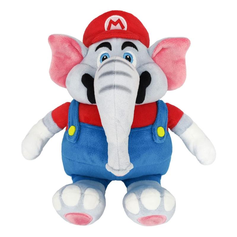 Super Mario Plush Figure Mario Elefant 27 cm