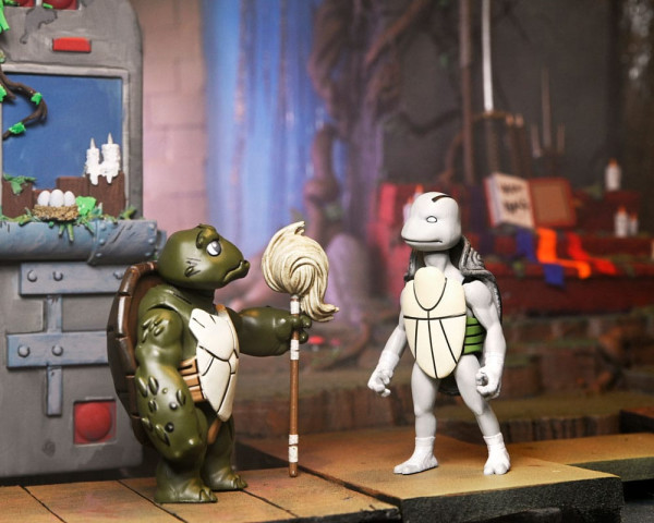 Teenage Mutant Ninja Turtles: The Last Ronin Action Figure Ultimate Casey Marie with Baby Odyn & Uno 11