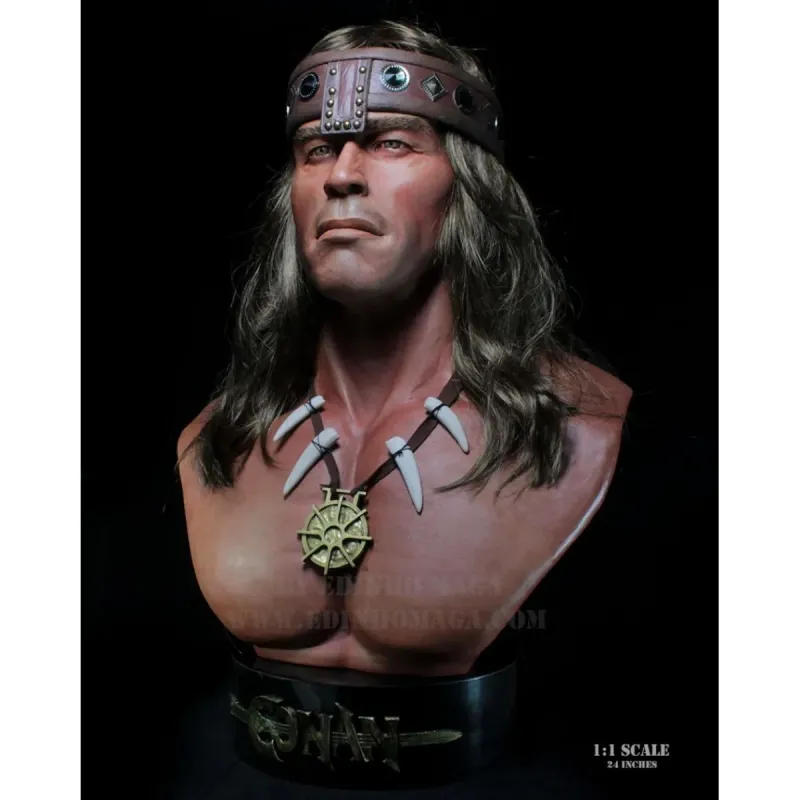 CROM Bust Conan the Destroyer1:1 by Edinho Maga