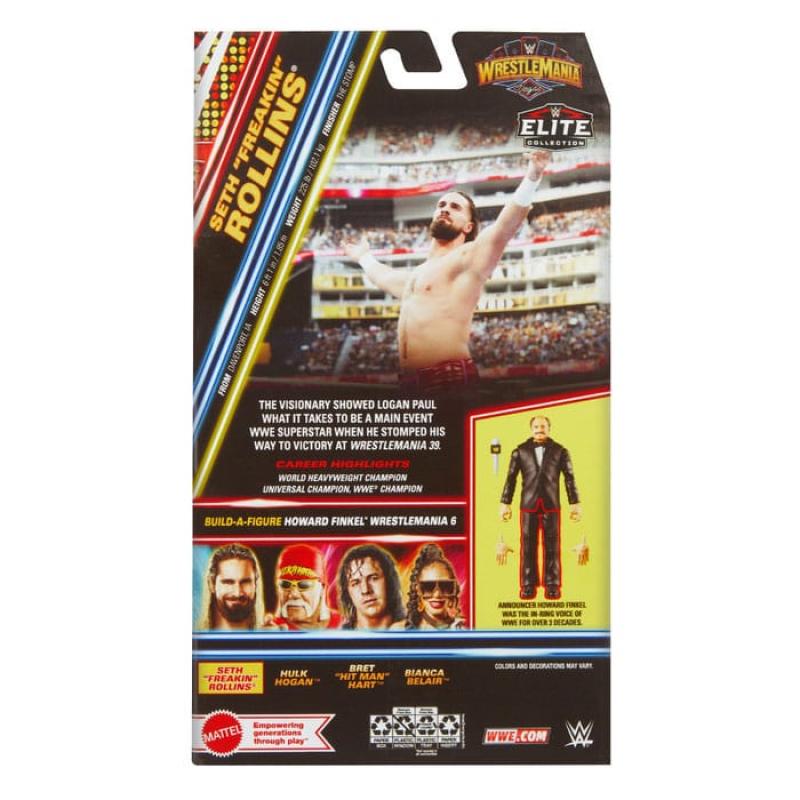 WWE WrestleMania Elite Collection Action Figure Seth "Freakin" Rollins 15 cm 2