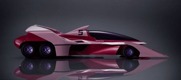 Future GPX Cyber Formula Sin Variable Action Vehicle Experion Z/A-10 Kaga Model 18 cm 3