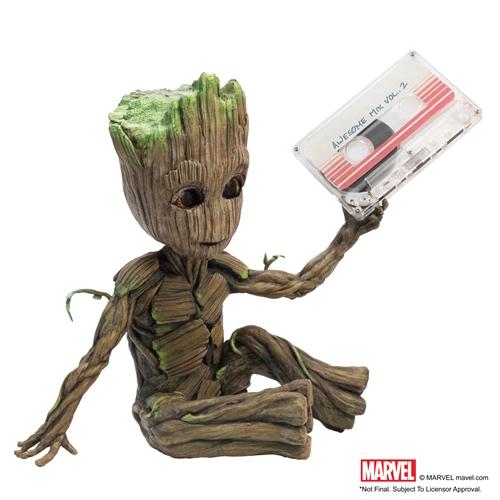 Guardians of the Galaxy Vol. 2: Premium Motion Statue Awesome Groot 2