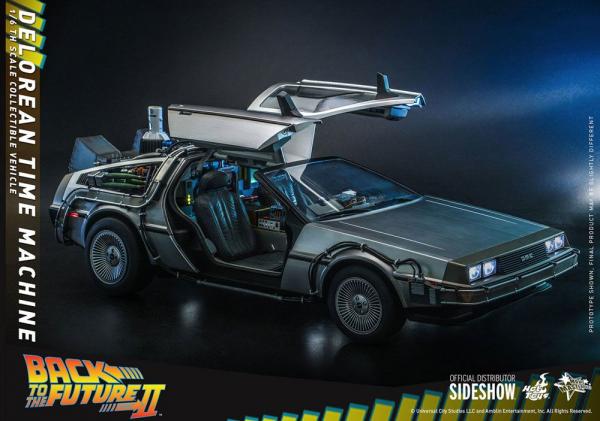Back to the Future: Movie Masterpiece Vehicle 1/6 DeLorean Time Machine 72 cm - Hot Toys