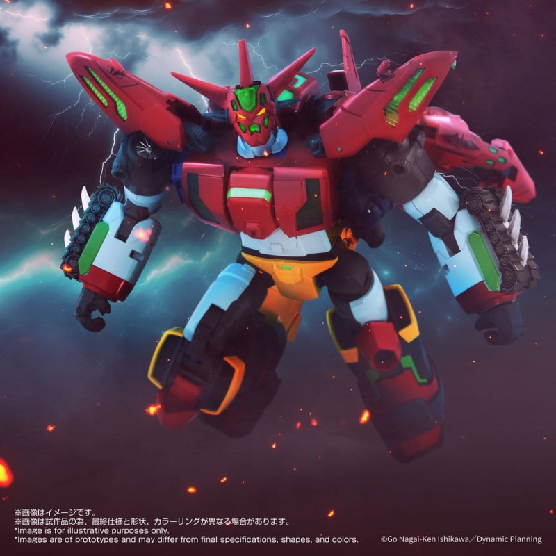 Getter Robo Toyrise Action Figure Force Getter Robo 27 cm 5