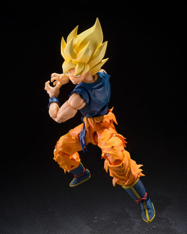Dragon Ball Z S.H.Figuarts Action Figure Super Saiyan Son Goku (Fighter of Rage) 14 cm 4