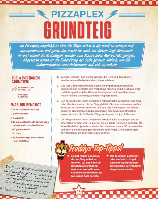 Five Nights at Freddy's: The Official Cookbook - Over 40 Exciting Recipes! *German Version* 3
