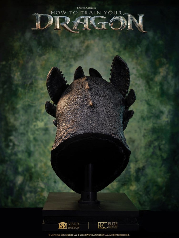 How to Train Your Dragon Life Size Bust Toothless 66 cm 5
