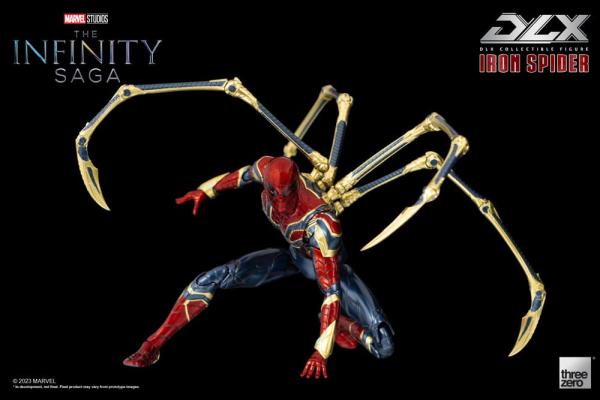 Infinity Saga: Iron Spider 1/12 DLX Action Figure - ThreeZero