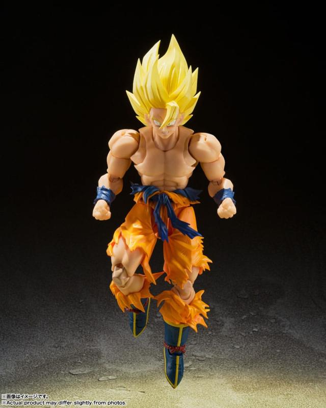 Dragon Ball Z S.H. Figuarts Action Figure Super Saiyan Son Goku - Legendary Super Saiyan - 14 cm