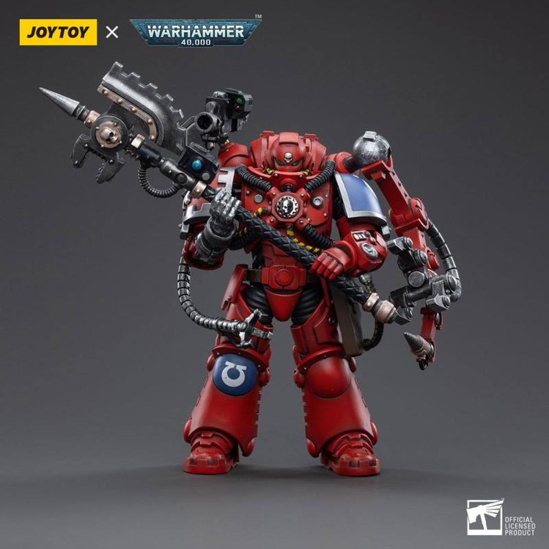 Warhammer 40k: Ultramarines Primaris Techmarine Brother Tybes 1/18 Action Figure - Joy Toy