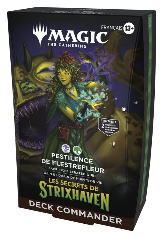 Magic the Gathering Les secrets de Strixhaven Commander Decks Case (5) french 9