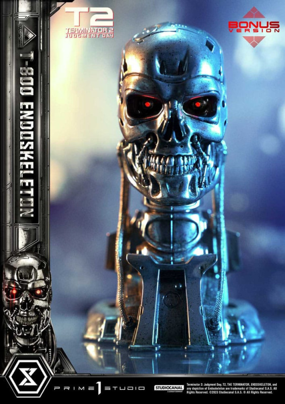 Terminator 2 Museum Masterline Series Statue 1/3 Judgment Day T800 Endoskeleton Deluxe Bonus Version 4