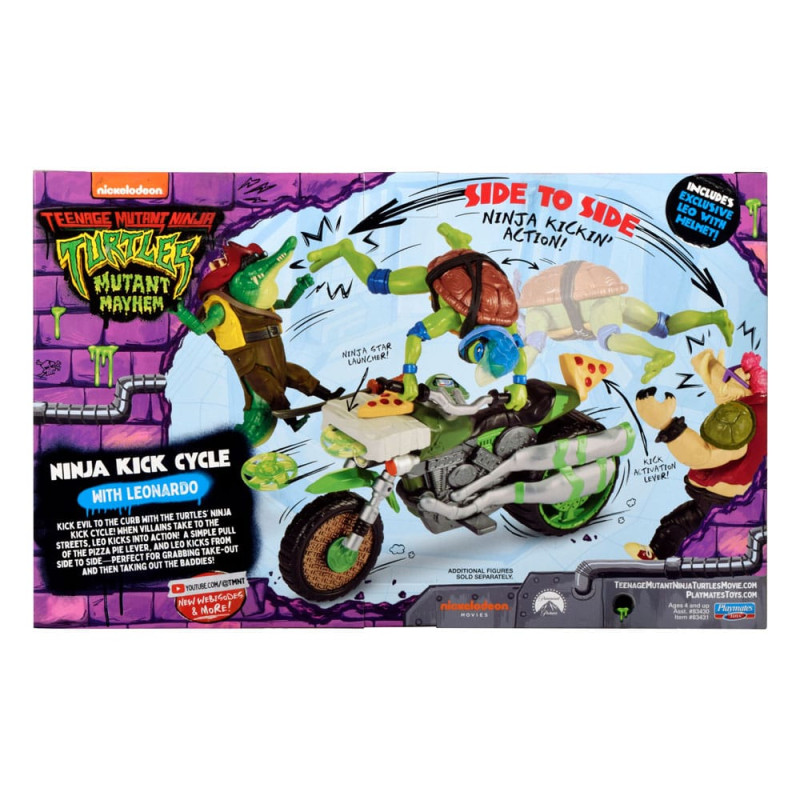 Teenage Mutant Ninja Turtles: Mutant Mayhem Vehicles with Figures 30 cm Assortment (4) 2