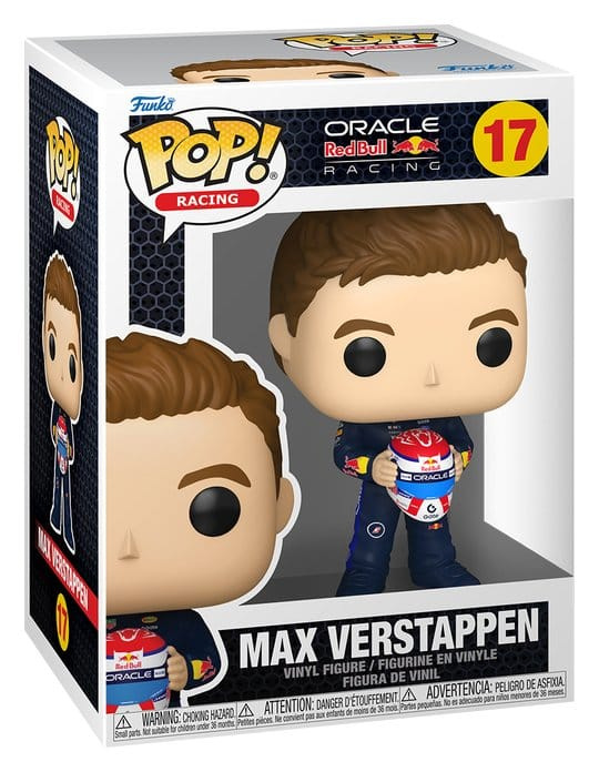 Formel 1 POP! Racing Vinyl Figure Verstappen (Holding Helmet) 9 cm 1