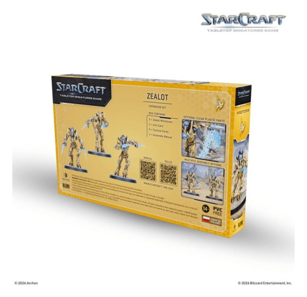 StarCraft TMG Expansion Set Protoss: Zealot 1