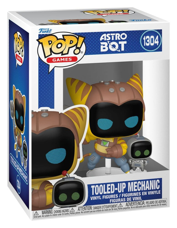 Astro Bot POP! Vinyl Figure TU Mechanic 9 cm 1