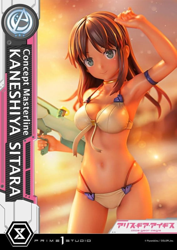 Alice Gear Aegis Concept Masterline Statue 1/5 Kaneshiya Sitara 35 cm 5