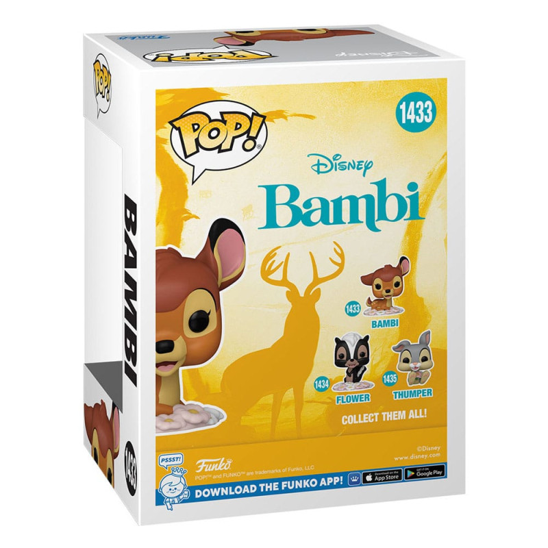 Bambi 80th Anniversary POP! Disney Vinyl Figure Bambi 9 cm 2