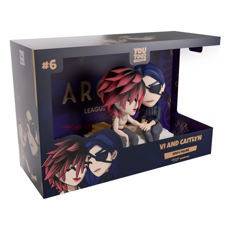 Arcane Vinyl Figures 2-Pack Vi & Caitlyn 11 cm 4